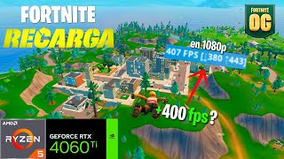 Ryzen 5 5600g  RTX 4060 Ti 8GB OC  Performance Mode🔥  FORTNITE OG  RECARGA   xKachan127么 [upl. by Prior]