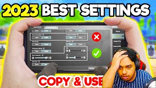 NEW iPhone 15 Best Settings amp Sensitivity to Improve Headshots and Aim  BEST Moments in PUBG mobile [upl. by Yrrak]