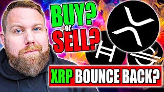 XRP PRICE BOUNCE BACK ARE WE BUYING OR SELLING HBAR amp STELLAR ARE FOLLOWING [upl. by Maureene]