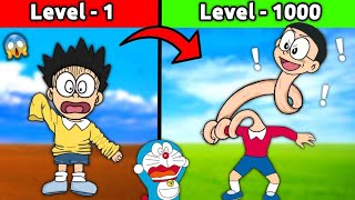 Nobita Growing Longest Neck 😱  Funny Game 😂 [upl. by Ididn]