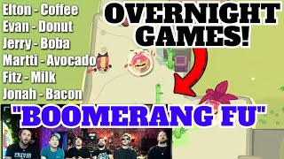 OVERNIGHT Plays Boomerang FU SUPER CLOSE GAMES [upl. by Ydarg990]