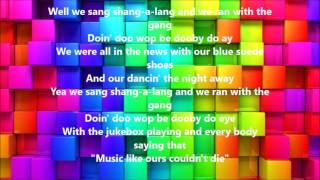 ShangALang by Bay City Rollers Lyrics [upl. by Binetta256]