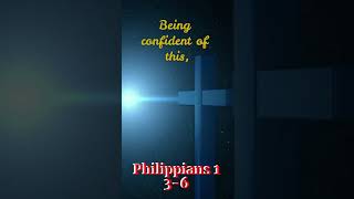 A Daily Bible Verse Philippians 136 [upl. by Casie296]