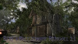 Skyrim  Berts Breezehome Remodel v 21 [upl. by Ueihtam]