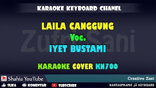 LAILA CANGGUNG IYET BUSTAMI KARAOKE COVER KN7000 [upl. by Salakcin839]