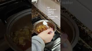 Gochujang noodles koreanfood cozymeal rainyday mealprep [upl. by Naryt861]