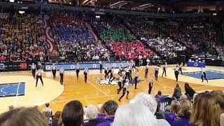 Brainerd Dance Team quotThe Kixtersquot State Kick 2017 [upl. by Aicenaj]