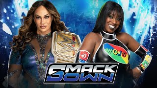 WWE SmackDown Nia Jax Vs Naomi WWESD WWE2K24 [upl. by Chalmer389]