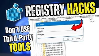 10 Registry TWEAKS Every Windows USER Needs to KNOW in 2024 [upl. by Sacksen]