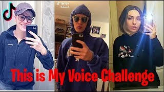 THIS IS MY VOICE TIKTOK COMPILATION FUNNIEST MEMES [upl. by Kira]