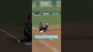 Softball celebration GONE WRONG 🤯 shorts [upl. by Trent]