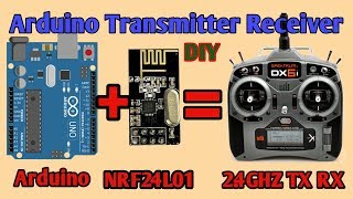 Arduino NRF24L01 transitter receiver project  NRF24L01 2 4GZ tutorial  Arduino Wireless RF Tx Rx [upl. by Leind]