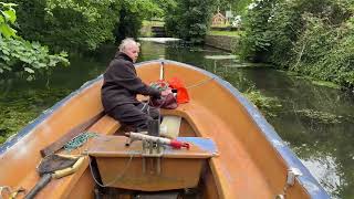 Driffield Navigation  Heading beyond Wansford Bridge [upl. by Anyahs113]