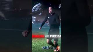 When Ronaldo Chases the fire ball 🥶🔥cristianoronaldo ronaldo football viral commercial shoot [upl. by Suirradal]