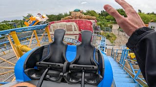 HANKATTEN POV Gerstlauer Spinning Coaster BonBonLand [upl. by Avon]