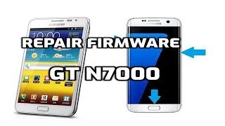 Samsung galaxy Note N7000 Repair Firmware 4 file [upl. by Trotta]