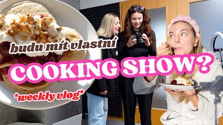 BUDU MÍT VLASTNÍ COOKING SHOW  VLOG [upl. by Madelene]