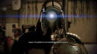 Mass Effect 2 Legion Dialogs on Talis Mission [upl. by Notyap521]