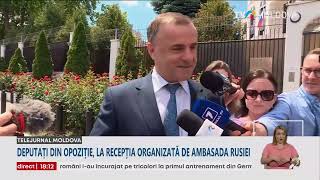 Mai mulți deputați dar și preoţi de la Mitropolia Moldovei au fost la ambasada Moscovei la Chișinău [upl. by Nivag]