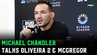 Michael Chandler on Conor McGregor quotIts different booking him than booking other fightsquot [upl. by Dyke]