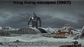 King Kong escapes 1967 MechaniKong’s introduction [upl. by Charil]