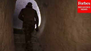 A PKKYPG Tunnel Network Was Discovered Beneath A Hospital In Manbij Syria [upl. by Annuhsal786]