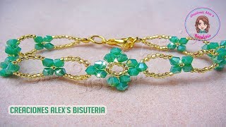 Bisuteria Pulsera Verde 70 [upl. by Reger432]