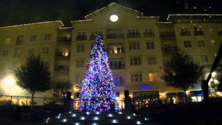 Christmas tree lighting with fireworks at Watters Creek [upl. by Eidur760]