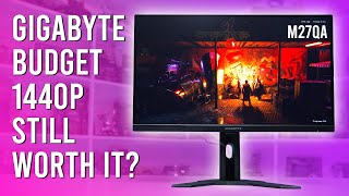 A Very Popular 1440p Monitor Gets Better  Gigabyte M27QA Review [upl. by Nayar]