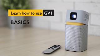 BenQ GV1 Wireless Portable ProjectorBasic Introduction and How to setup [upl. by Nosyrb]