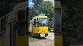 Alte Berliner Tatra KT4DTM im Straßenbahn Museum Wehmingen tram trainspotting tatra shorts [upl. by Lak]