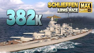 Battleship Schlieffen Almost too easy   World of Warships [upl. by Netsud]