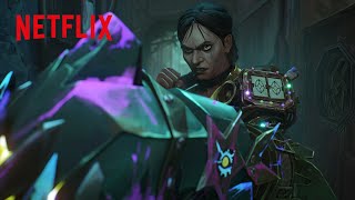 Sevikas New Arm  Arcane Season 2  Clip  Netflix Anime [upl. by Novyak]