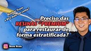 Resina Composta Premium para praticar estratificação [upl. by Ettennej]