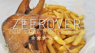 Restaurants In Aruba  Fresh Seafood At Zeerover [upl. by Eanil]