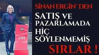 SATIŞ ve PAZARLAMADA HİÇ SÖYLENMEMİŞ SIRLAR [upl. by Ydaf]