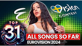 Top 31  Eurovision 2024  Our Favourites  with Greece Marina Satti Zari [upl. by Ynahpets232]