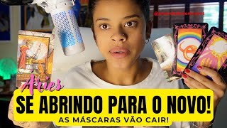 ♈️ÁRIES🌻SE ABRINDO PARA O NOVO AS MÁSCARAS CAIRÃO🚨 [upl. by Erhart]