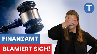 Finanzamt blamiert sich vor Gericht [upl. by Notserp]