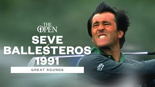 Seve Takes Charge At Royal Birkdale In 1991  Great Open Rounds [upl. by Tanya857]