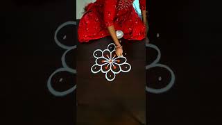 Rangoli Design Freehand [upl. by Htomit]