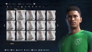 EA SPORTSFC 24 ProClubs lookalike face tutorial  Alphonse AreolaWest ham UnitedFrance🇨🇵 [upl. by Novyert981]