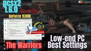 The Warriors PCSX2 60fps  for Low end PC 160 2020 [upl. by Yekciv]