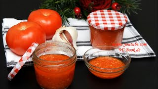 Passierte Tomaten selber machen  Tomatensoße für Pizza  Pizzasauce [upl. by Clerc]