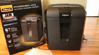 Fellowes Powershred 63Cb Review [upl. by Giacinta215]