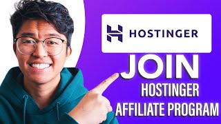 How to Join Hostinger Affiliate ProgramSIMPLE amp Easy Guide [upl. by Hudson]