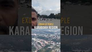 Exclusive NagornoKarabakh mass exodus AJ shorts [upl. by Etnovert159]