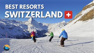 Top 10 Ski Resorts in Switzerland  202324 [upl. by Kruger]