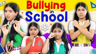 Bullying In School  Teenagers Student Life  Problems of Girls Safety  Anaysa [upl. by Chlo]