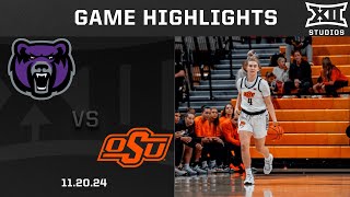 Central Arkansas vs Oklahoma State Game Highlights  202425 Big 12 Womens Basketball [upl. by Nyrok68]